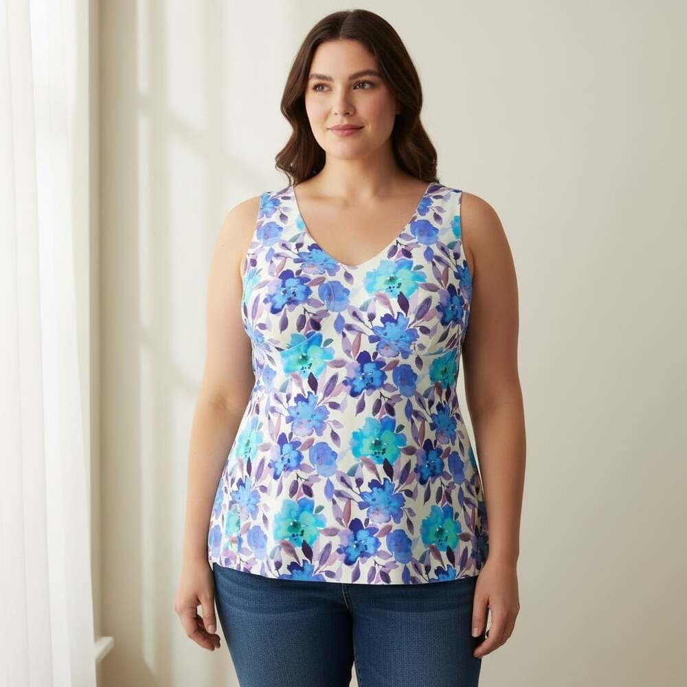 NWT Knix Evolution LuxeLift Tank Painted Bloom XXXL Floral